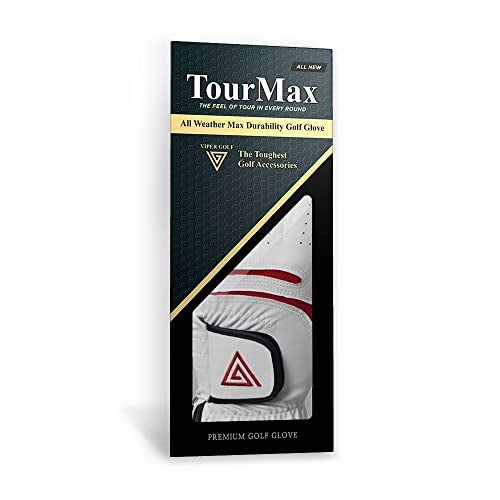 Viper Golf TourMax Golf Glove (White, Medium) - Image 2