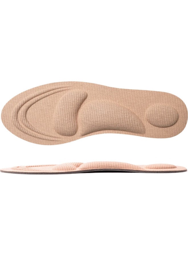 ELEFT Watsons Award-Winning Brand Eleft 4D Foam Support Sports Insoles, Breathable, Sweat-Absorbing, Massage Candy, Apricot Women'S Style - Image 2