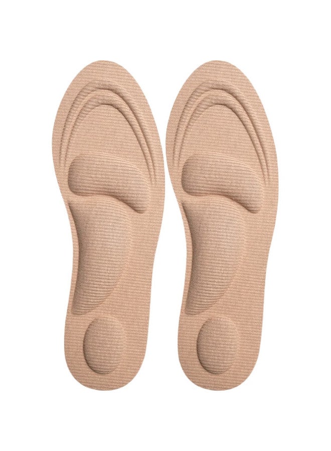 ELEFT Watsons Award-Winning Brand Eleft 4D Foam Support Sports Insoles, Breathable, Sweat-Absorbing, Massage Candy, Apricot Women'S Style - Image 1