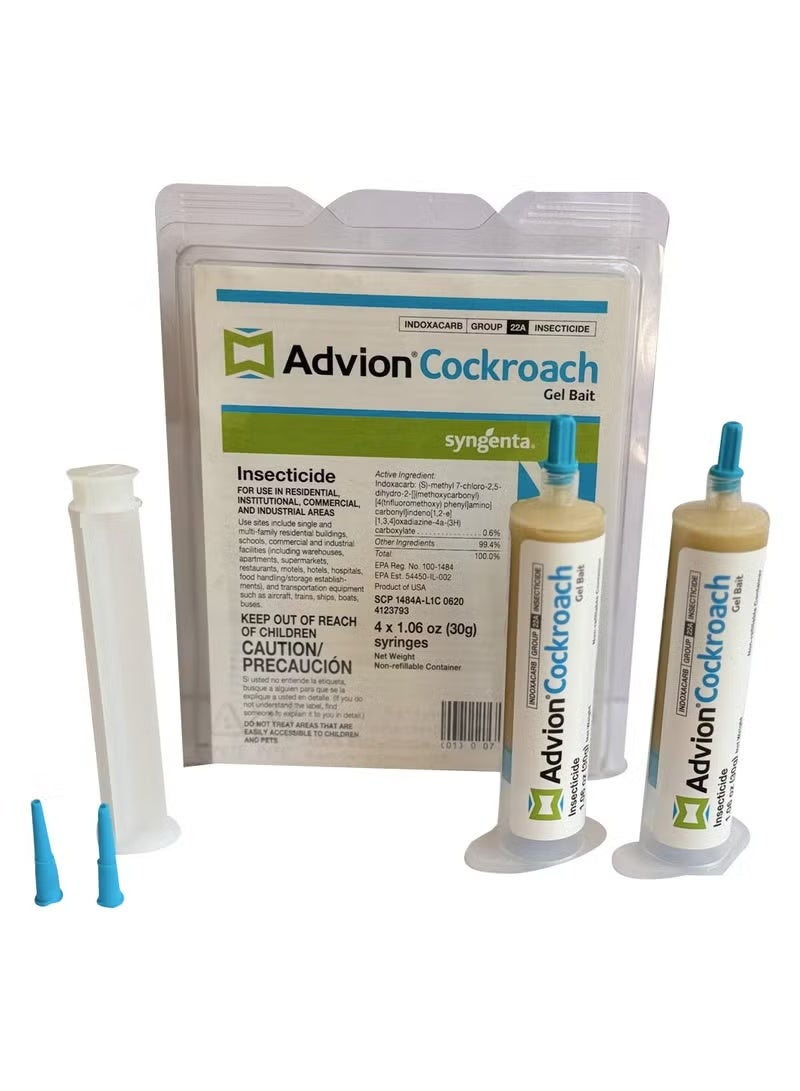 Advion Cockroach Gel 2 Tubes 2x30g