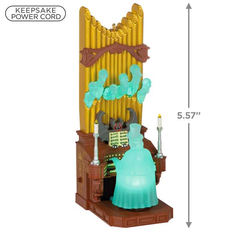 Hallmark Keepsake Christmas Ornament 2023, Disney The Haunted Mansion Collection Victor Geist With Light and Sound, Gifts for Disney Fans - Image 5
