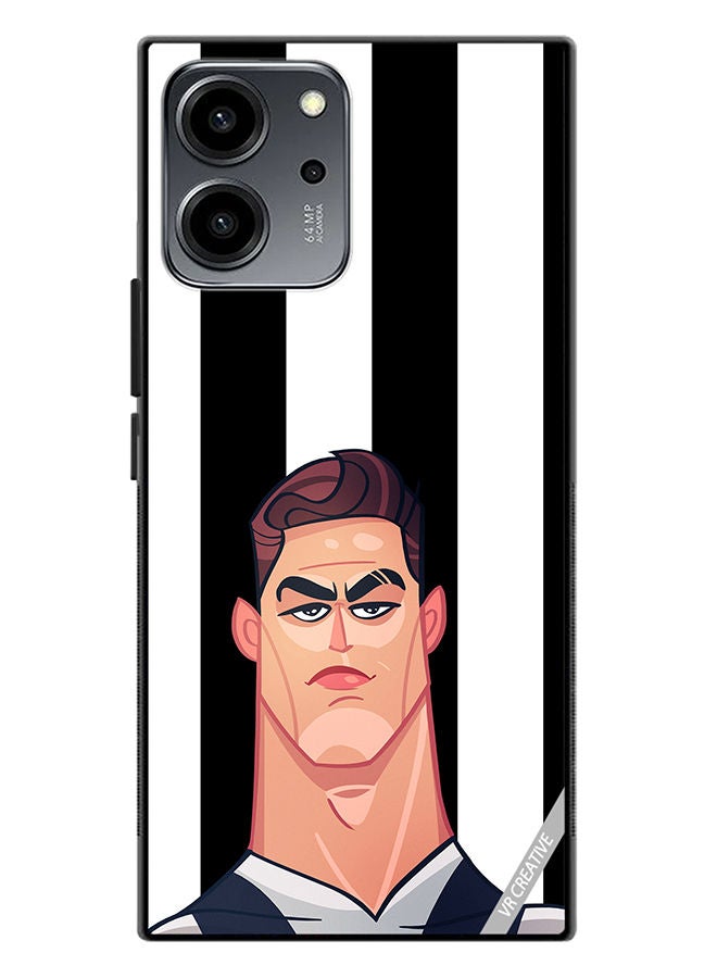 VR CREATIVE Protective Case Cover For Honor 80 SE Cr7 Design Multicolour - Image 1