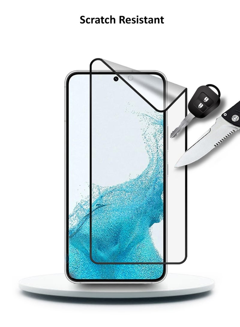 Wtech Samsung Galaxy S22 / S23 5G 2023  6.1 Inch Ceramic Screen Protector (MSCNMN) - Clear/Black - Image 4