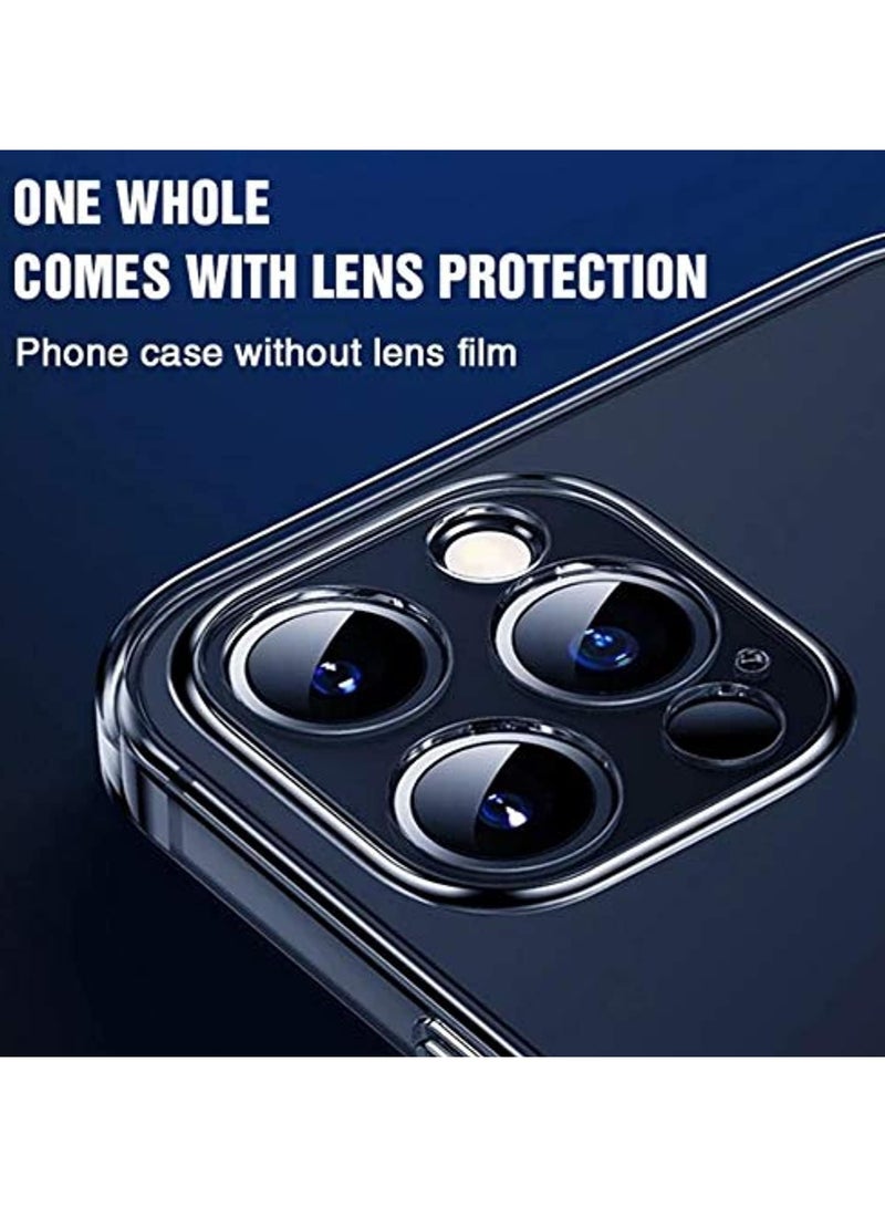 Case for iPhone 12 Pro Max 6.7-Inch, Non-Yellowing Shockproof Phone Bumper Cover, Anti-Scratch Clear Back (Clear) - Image 4