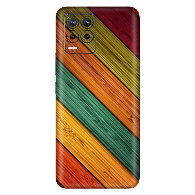 FCS Printed Back Skin for Oppo Realme 8 Pro, Matte Finish (Not Back Case) Pattern-E-13 - Image 4