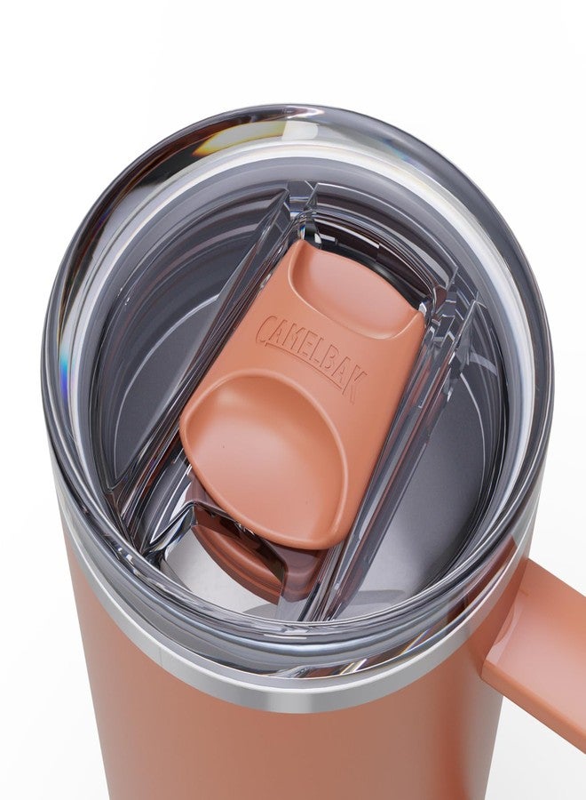 CamelBak Thrive Drinkware Insulated Stainless Steel Mug Sierra Red, 32oz - Image 4