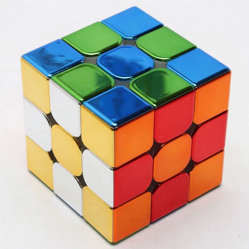 Cuberspeed Cyclone Boys Metallic 3x3 Magnetic Stickerless Magic Cube Puzzle Toys Cyclone Boys Metallic 3x3 M Speed Cube Magnetic Version - Image 3