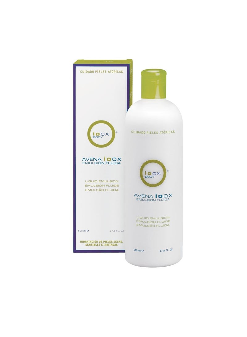 Ioox Avena Liquid Emulsion for Atopic Skin 500ml - Image 2