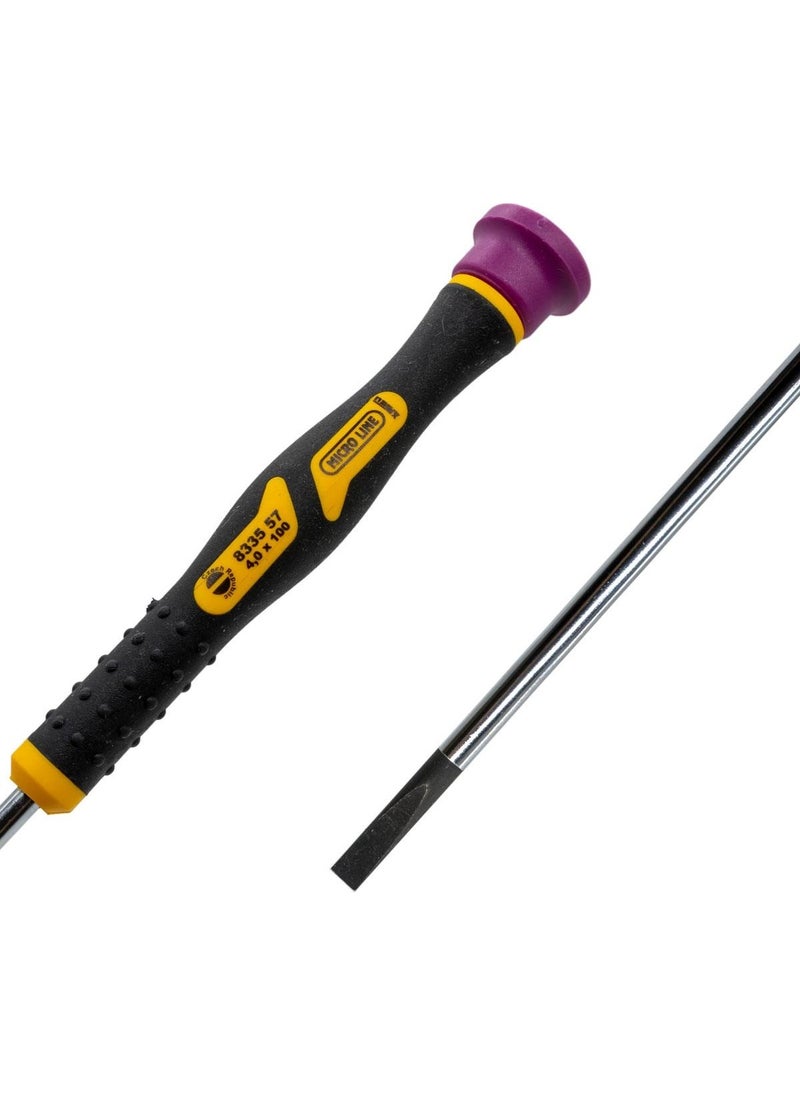 NAREX 833557 Electronics Type Terminal Flat Head Screwdriver 4X100 mm  - Image 2