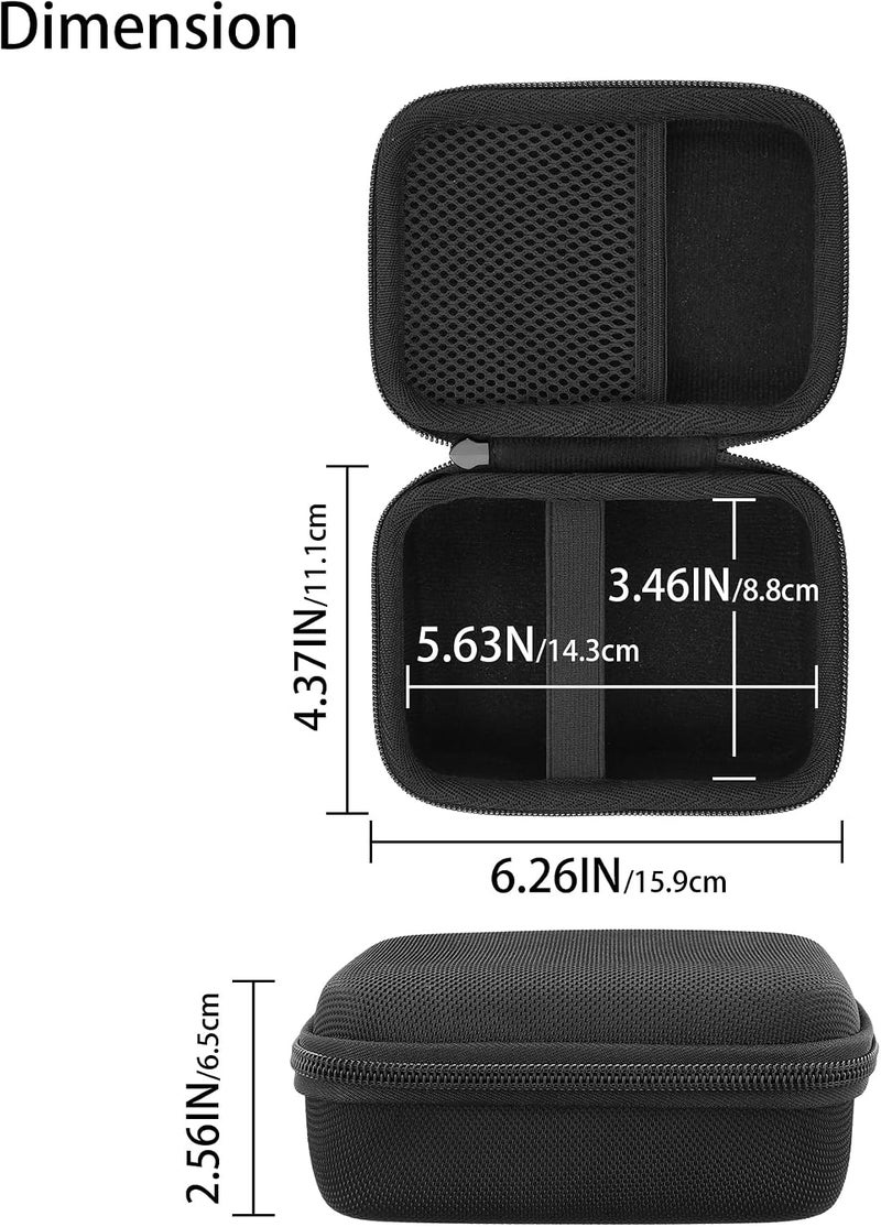 co2CREA Hard Storage Carry Travel Case for Zoom PodTrak P2 Podcast Recorder - Image 5