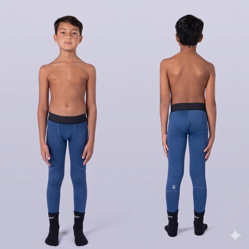 Ghost Bundle of 2 Essential Contrast Tees and 2 Boy's Base Leggings - Image 2