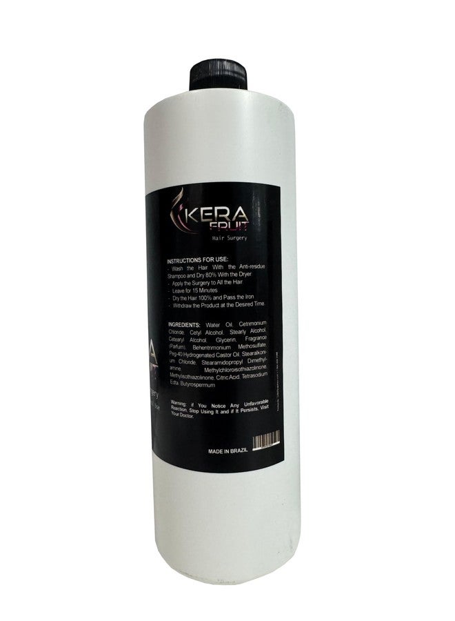 KERA FRUIT Brazilian Keratin Treatment Blowout 32oz/1000ml Professional use Antifrizz Control Hair repair. Tratamiento Capilar de keratina Brasilera alisado profundo - Image 3