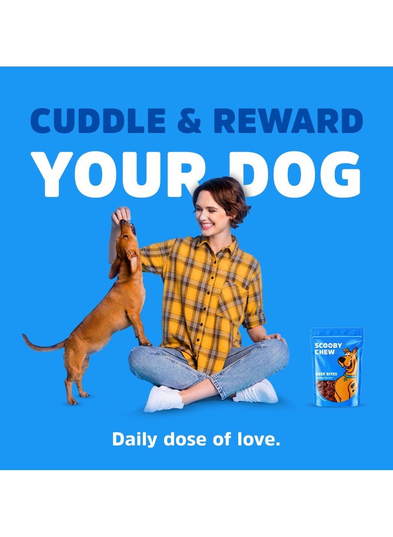 سكوبي تشو قطع لحمة صغيرة مكافآت للكلب