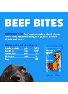 Scooby Chew Beef Bites Dog Treats 150g  - Image 4