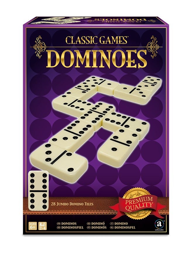 Merchant Ambassador - Classic Games - Double-6 Dominoes - Image 1