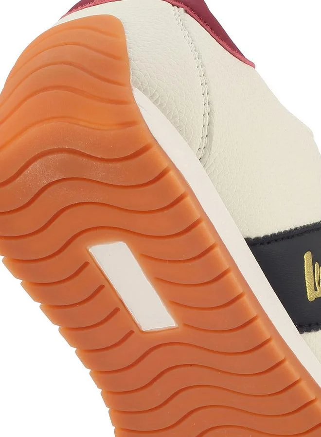 Lee Cooper WHITE Women Panelled Lace-Up Ankle Sneakers for Women | Best Price UAE