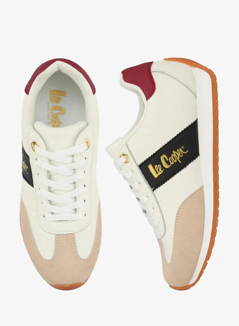 Women Panelled Lace-Up Ankle Sneakers