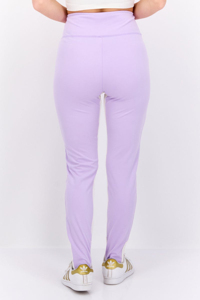 TRIBE OF 6 Women Sportswear Fit Training Leggings, Purple  - Image 3