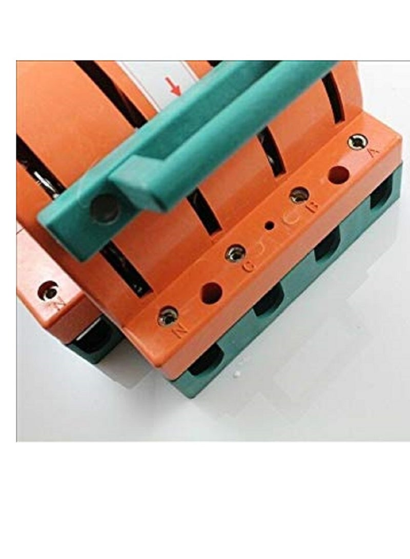 Knife Switch, Terminal Access Multifunction 225A Electric Knife Switch 4 Pole for Circuit Breakers - Image 5