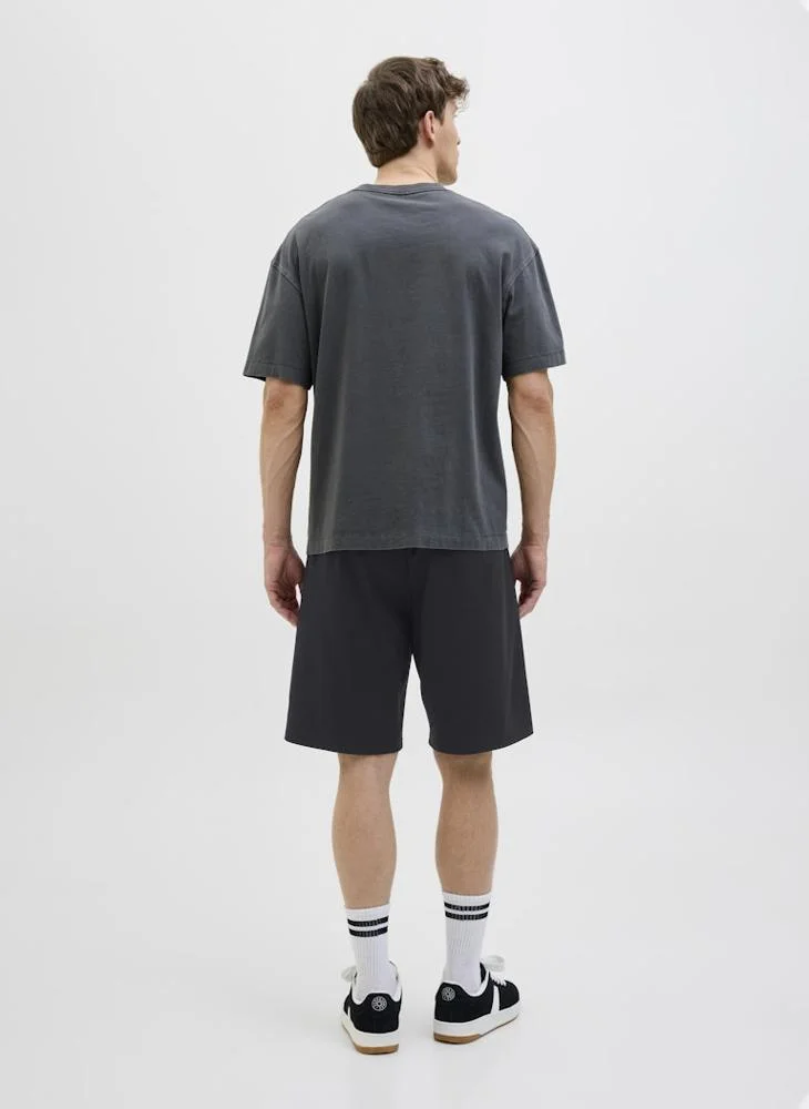 JACK & JONES Jpstkane Drawstring Graphic Print Shorts