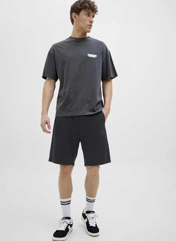 JACK & JONES Jpstkane Drawstring Graphic Print Shorts