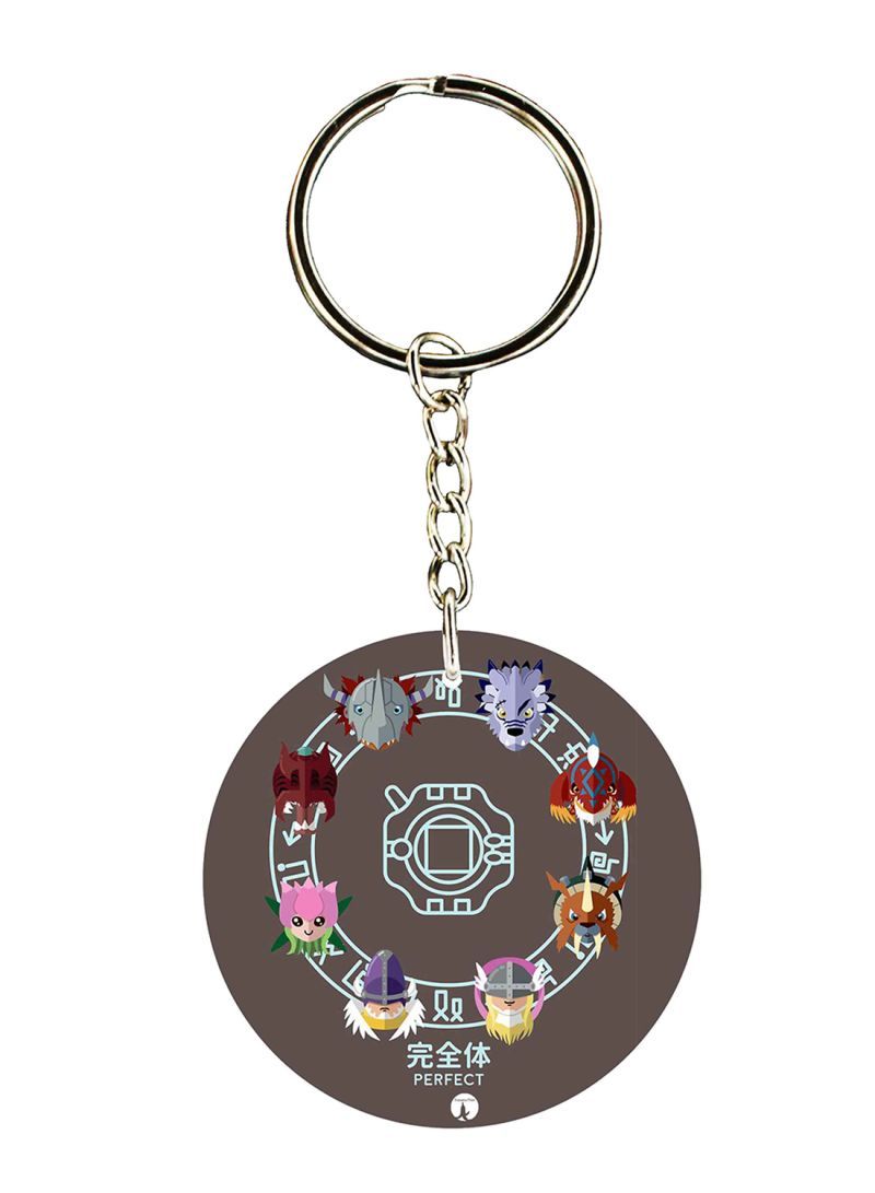 RKN The Anime Digimon Printed Keychain