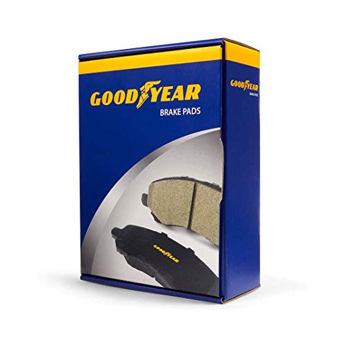 Goodyear Brakes PRK3607R | Rear Brake Kit w/Pair (2) of Coated Brake Rotors & Ceramic Brake Pads fit Hyundai Elantra 19-11, Elantra Coupe 14-13, Elantra GT 19-13 & More - See Applications Below - Image 4