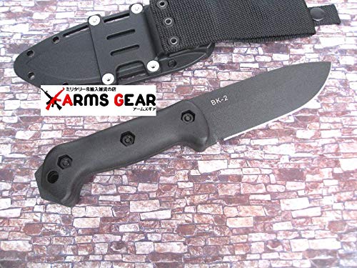 KA-BAR سكين KA-BAR بيكر BK2 كامبانيون ذات شفرة ثابتة، فولاذ كربوني - Image 3