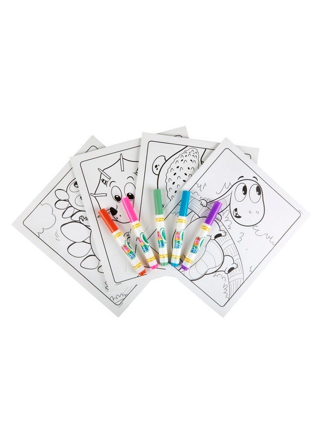 Crayola Color Wonder Prehistoric Pals, Dinosaur Coloring Pages, Mess Free Coloring for Toddlers, Dinosaur Toys, Toddler Travel Activity & Gifts - Image 5