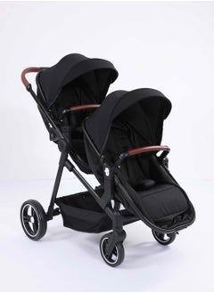 umbrella stroller umbrella twins snicker with carseat-black  - Image 3