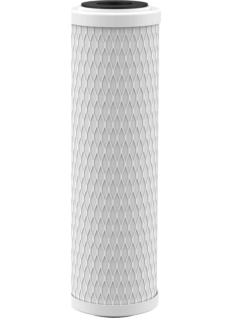 Pentair OMNIFilter CB3 Carbon Water Filter, 10" Undersink Carbon Block Taste & Odor Replacement Filter Cartridge, NSF Certified to Reduce PFOA/PFOS, 10" x 2.5", 0.5 Micron - Image 2