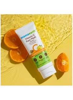Mamaearth Mamaearth Vitamin C Face Wash with Vitamin C and Turmeric for Illumination Best for Dry, Oily, Sensitive, Normal Skin 100 ml  - Image 3