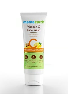 Mamaearth Mamaearth Vitamin C Face Wash with Vitamin C and Turmeric for Illumination Best for Dry, Oily, Sensitive, Normal Skin 100 ml  - Image 4