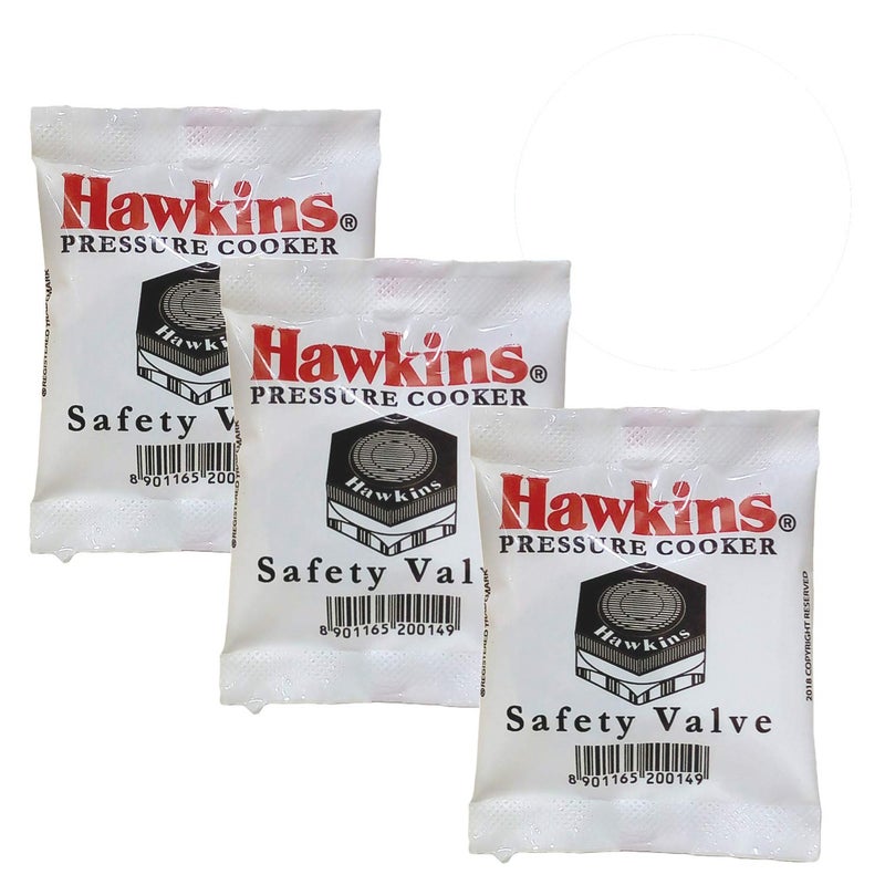Hawkins B1010 3 Piece Pressure Cooker Safety Valve - B1010-3pcSet - Image 1