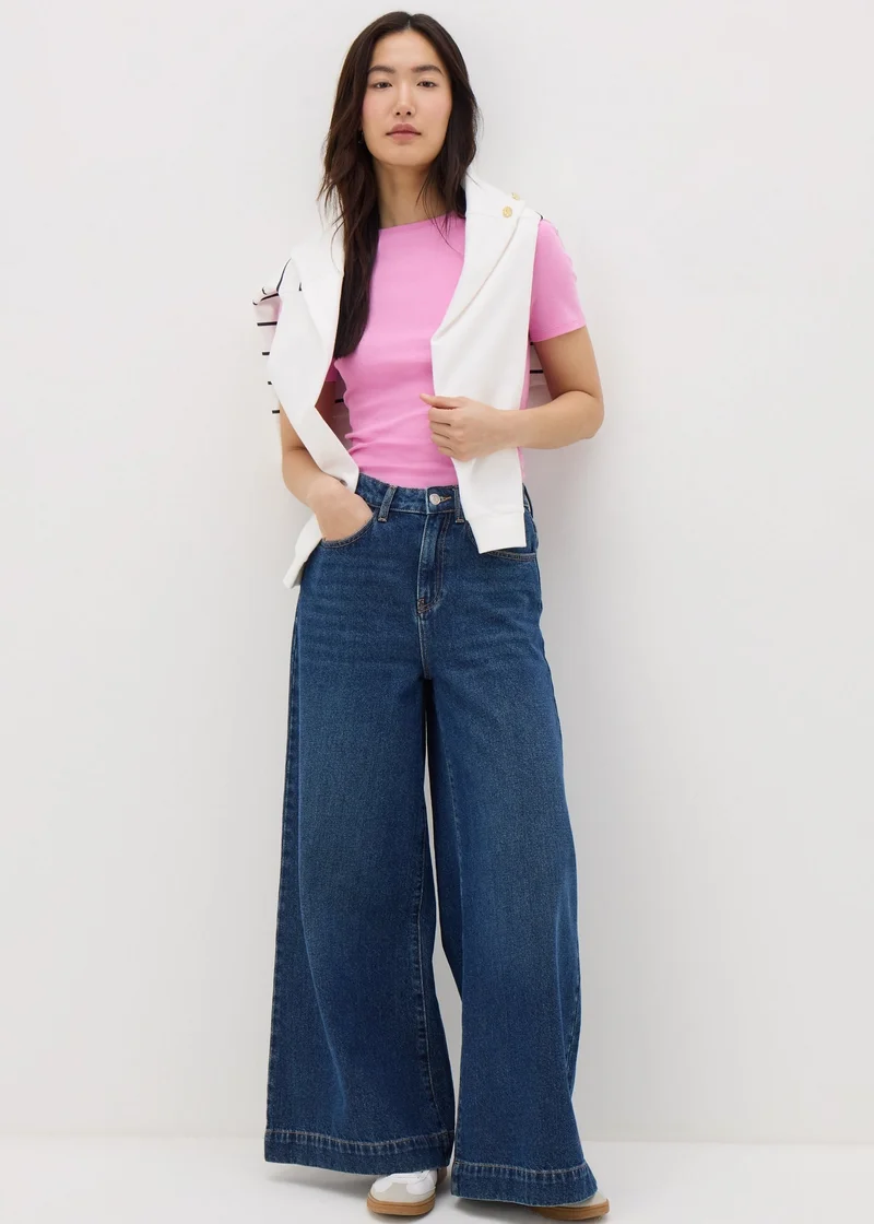 Matalan Pink Fitted T-Shirt
