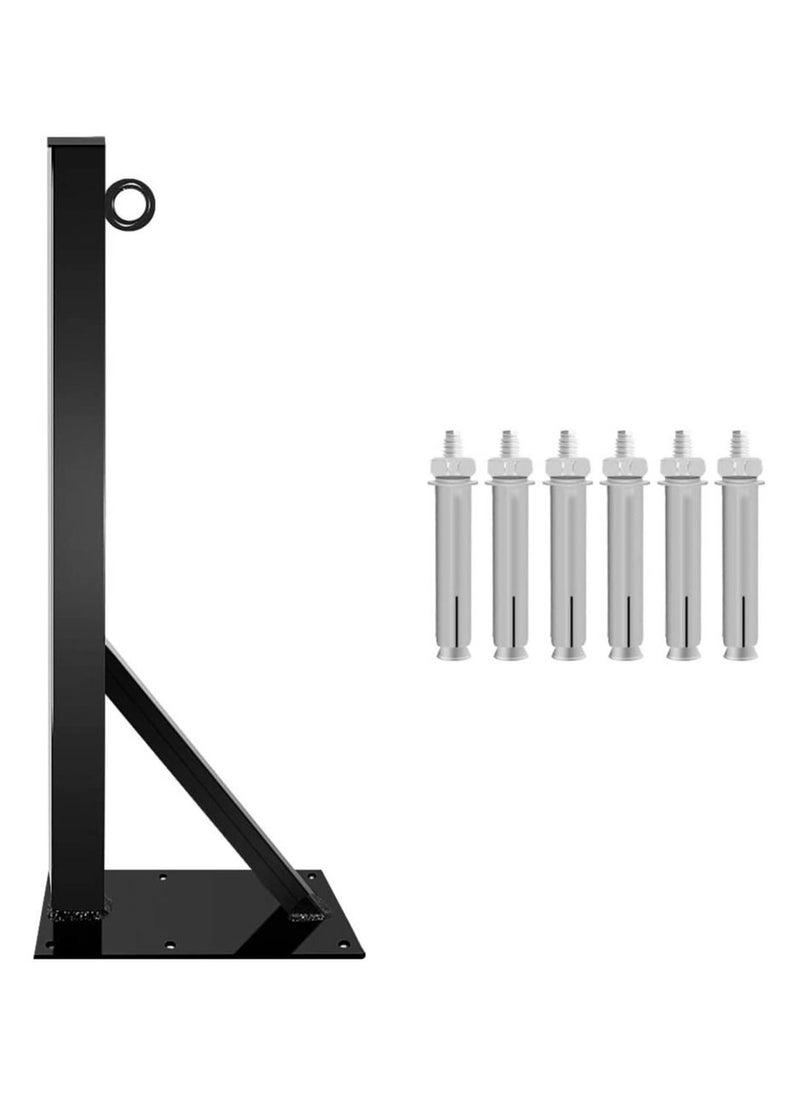 ULTIMAX Wall Mount Heavy Bag Hanger Heavy Duty Punching Bag Hanger Boxing Bag Mounting Bracket Punching Bag Hanger Bracket For Boxing, Mma Home Garage Workout (Boxing Hanger, Type B-2 Feet)  - Image 2
