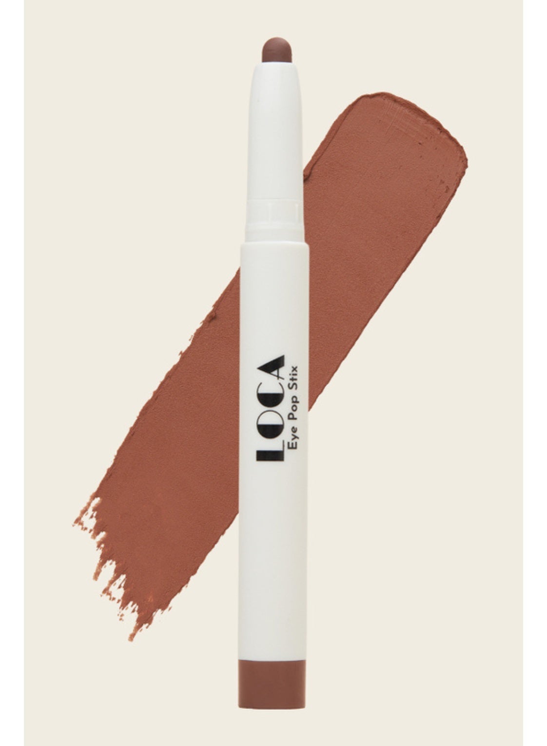 Loca Long Lasting Cream Eyeshadow Stick With Rich Color And Easy Blend Shade Latte Matte 08