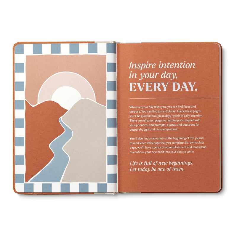 Compendium â€“ Intention Every Day Guided Journal: A Daily Practice for Purpose and Clarity â€“ A 5-Minute a Day Personal Growth Notebook â€“ An Inspiring Daily Journal for Forming New Habits - Image 2
