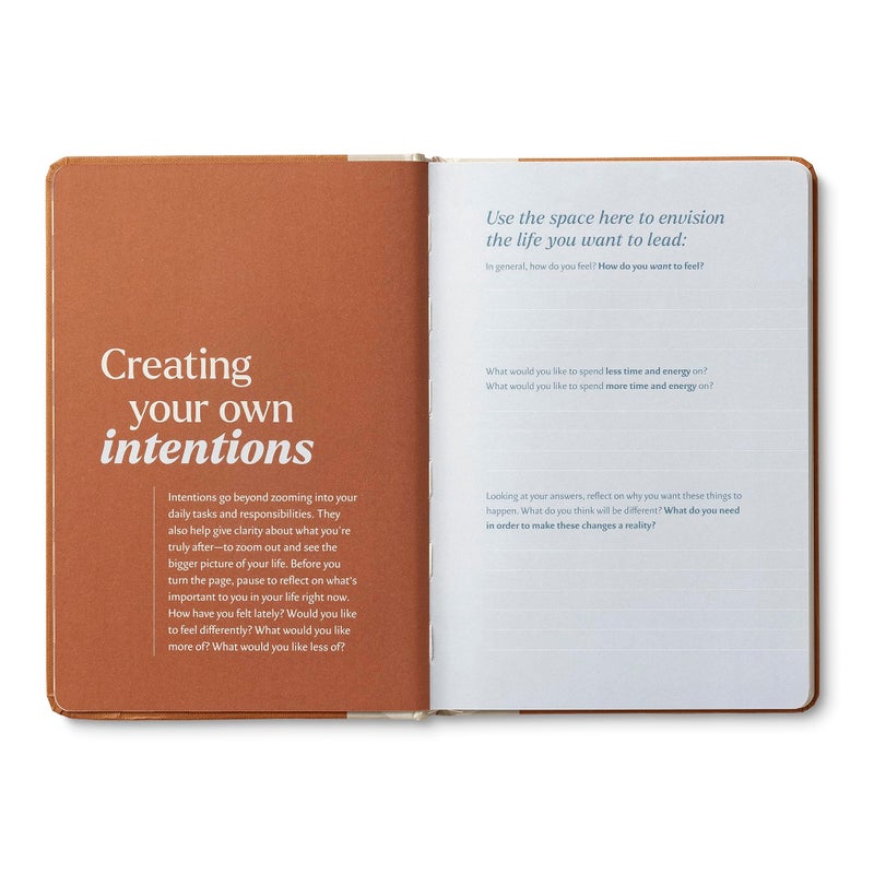 Compendium â€“ Intention Every Day Guided Journal: A Daily Practice for Purpose and Clarity â€“ A 5-Minute a Day Personal Growth Notebook â€“ An Inspiring Daily Journal for Forming New Habits - Image 3
