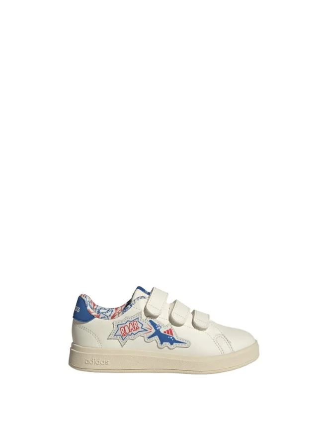 Adidas Advantage Dino Cf C U White Sportswear Shoes For Kids
