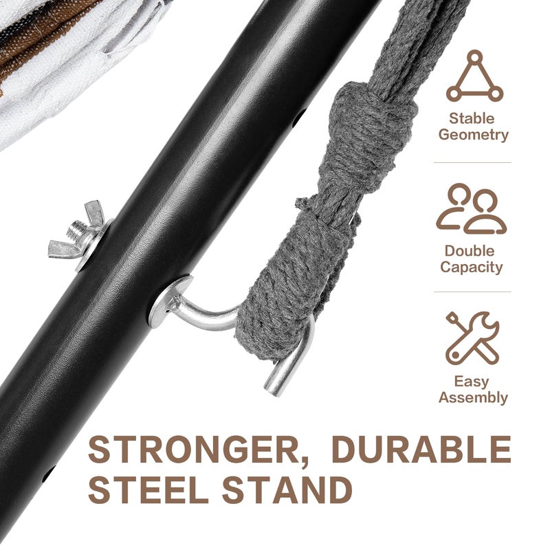 PNAEUT Hammocks Stand Only (Black Stand) - Image 3