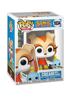 Funko Pop & Buddy! Games: Sonic - Cream w/Cheese, Collectable Vinyl Figure - Gift Idea - Official Merchandise - Toys for Kids & Adults - Movies Fans - Model Figure for Collectors and Display  - Image 1