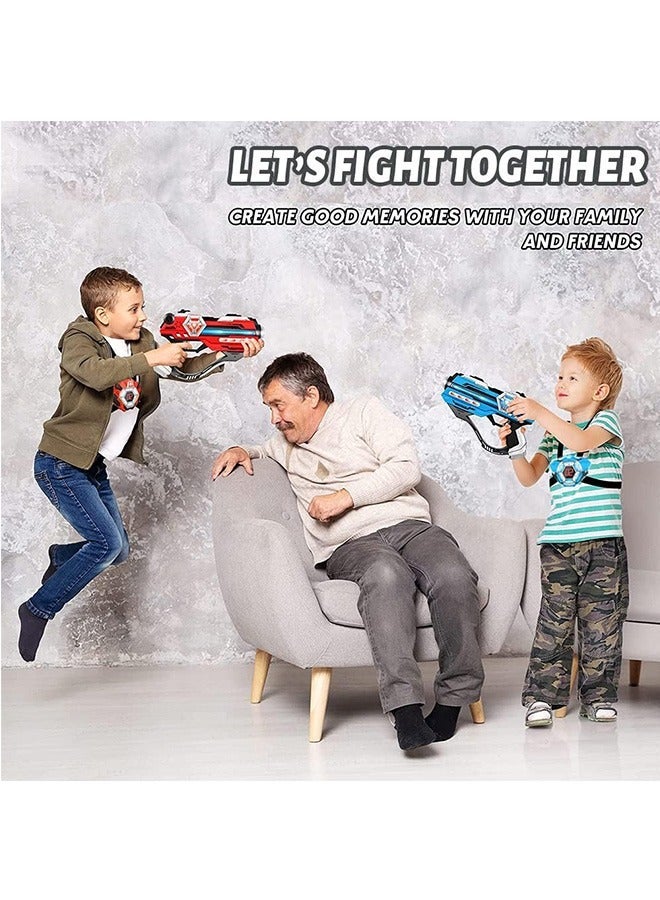 LENND Laser Tag Set of 2-Infrared Multi Function Laser toy and 2 Vests-Indoor&Outdoor Play Toy-Laser Tag Gifts for Boys Girls Teens and Team-Ages for 8 9 10 11 12+ - Image 5