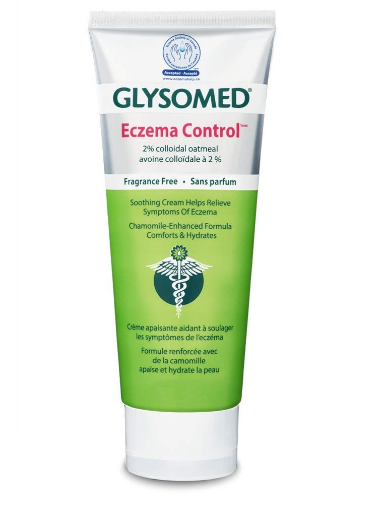 GLYSOMED Glysomed Eczema Control Cream, 2% colloidal oatmeal, Fragrance Free, 100g 