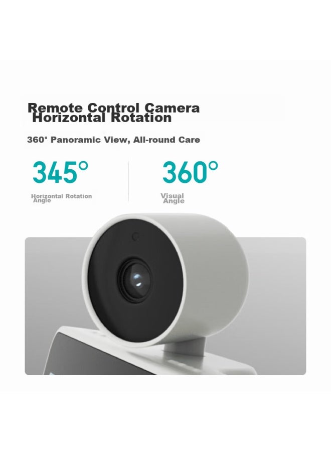 Small Xiaodu Smart Screen X9, 360-degree Pan-tilt Camera, Infrared Night Vision, Video Call Bluetooth Speaker, Home Touchscreen Speaker, Theater, Children's Companion, Elderly Care Gift, Gift-giving Present - Image 3