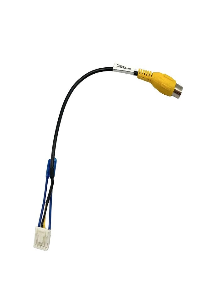 Bstenky 10 Pin Backup Camera Cable Wiring Harness Adapter Connector Video Input Aftermarket Radio Compatiable with Android Car Stereo RCA Wiring Harness Connector - Image 2