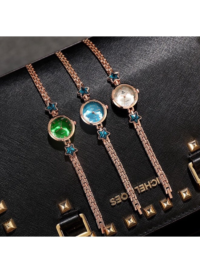 KUYING New Lucky Star Bracelet Exquisite Watch - Image 2