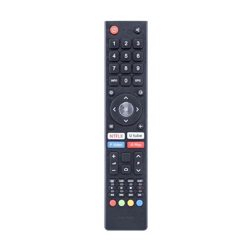 marman® Compatible with Croma Tv Remote Control Original Model CREL7370 Suitable Only on 32 Inch HD Ready LED Smart Android Television Without Voice Command and Google Assistant with Streaming Apps - Image 1
