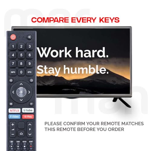 marman® Compatible with Croma Tv Remote Control Original Model CREL7370 Suitable Only on 32 Inch HD Ready LED Smart Android Television Without Voice Command and Google Assistant with Streaming Apps - Image 2