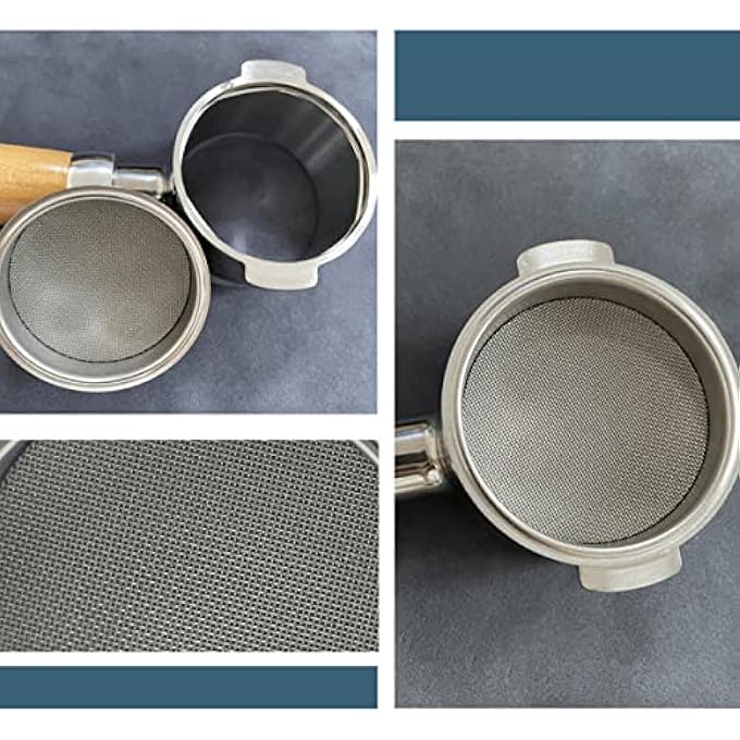 ECVV 51Mm Espresso Puck Screen Reusable 316L Stainless Steel Filter Screen Compatible With Espresso Machine Portafilter Lower Shower Screen 17Mm Thickness - Image 4